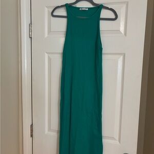 Zara Teal Maxi Dress